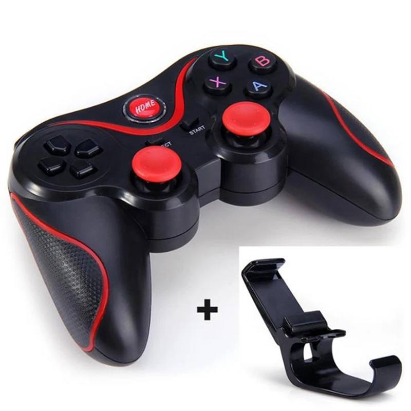 3 Types T3 Game Controller Smart Wireless Joystick Bluetooth for ios Android Gamepad Game Remote Control dual analog joystic r15
3 Types T3 Game Controller Smart Wireless Joystick Bluetooth for ios Android Gamepad Game Remote Control dual analog joystic r15