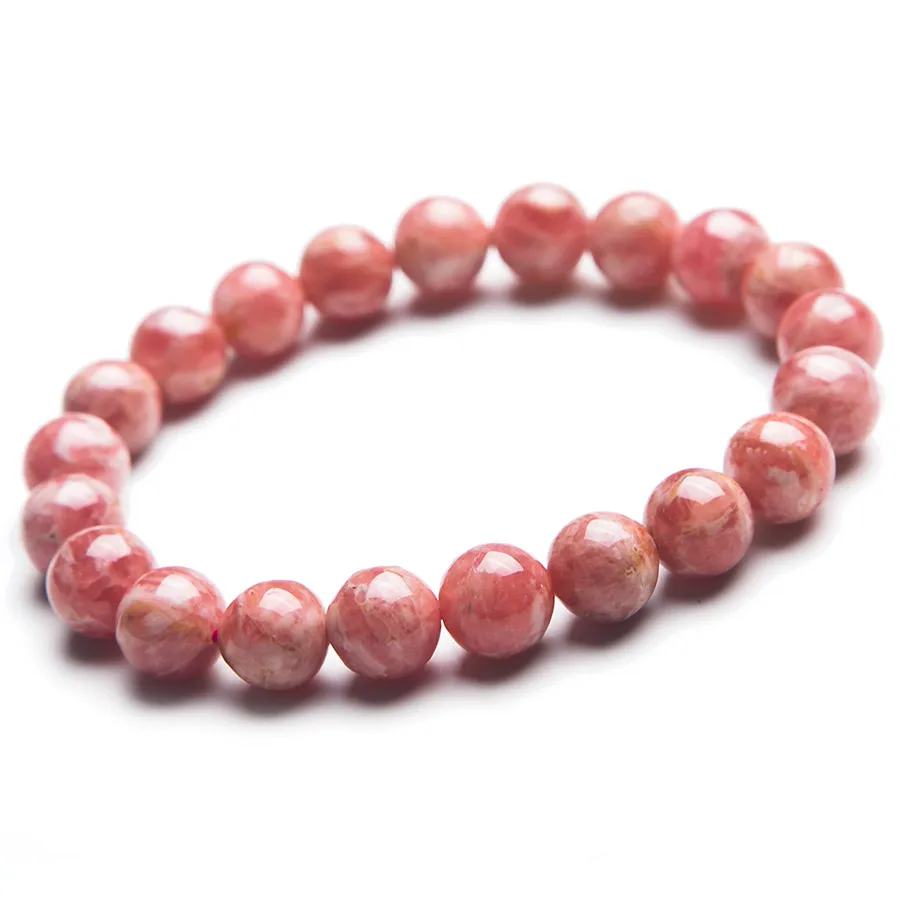 9mm Genuine Natural Red Rhodochrosite Gem Stone Crystal Round Bead Bracelets For Women Femme Charm Stretch Bracelet 
9mm Genuine Natural Red Rhodochrosite Gem Stone Crystal Round Bead Bracelets For Women Femme Charm Stretch Bracelet