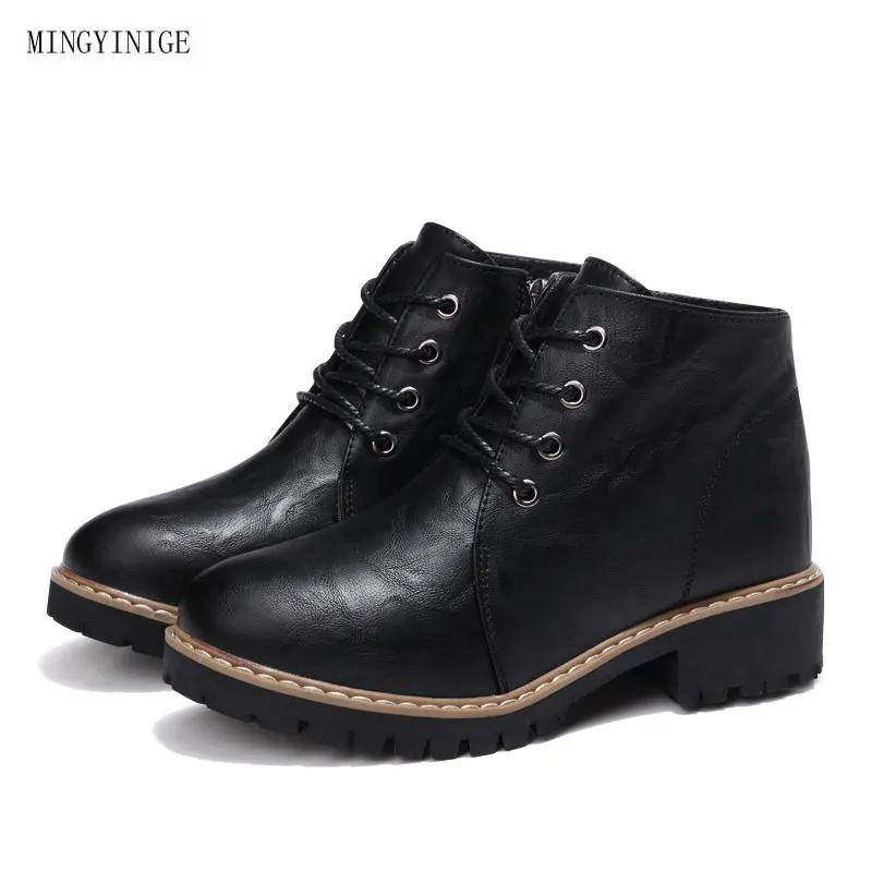 Genuine Leather Women Mid-calf Boots Fashion Vintage Martin Boots Leisure Riding Boot
Genuine Leather Women Mid-calf Boots Fashion Vintage Martin Boots Leisure Riding Boot