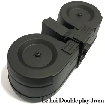 Le Hui 416 two generation drum lehui 416 pairs of cartridge drum electric gel ball water gun Outdoor CS modification accessories
Le Hui 416 two generation drum lehui 416 pairs of cartridge drum electric gel ball water gun Outdoor CS modification accessories