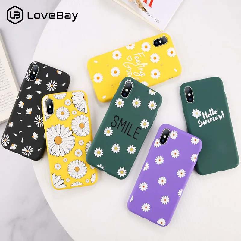 Lovebay Chrysanthemum Floral Case For iPhone XR 7 8 6 6S Plus X XS Max 5 5s SE Silicone Phone Cases Flowers Soft TPU Back Cover
Lovebay Chrysanthemum Floral Case For iPhone XR 7 8 6 6S Plus X XS Max 5 5s SE Silicone Phone Cases Flowers Soft TPU Back Cover