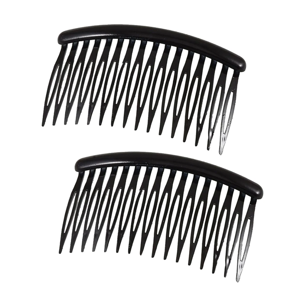 2pcs Women's Girls 16-teeth Plastic Hair Comb / Hair Clip / Hair Pin / Hair Accesories (Black)
2pcs Women's Girls 16-teeth Plastic Hair Comb / Hair Clip / Hair Pin / Hair Accesories (Black)