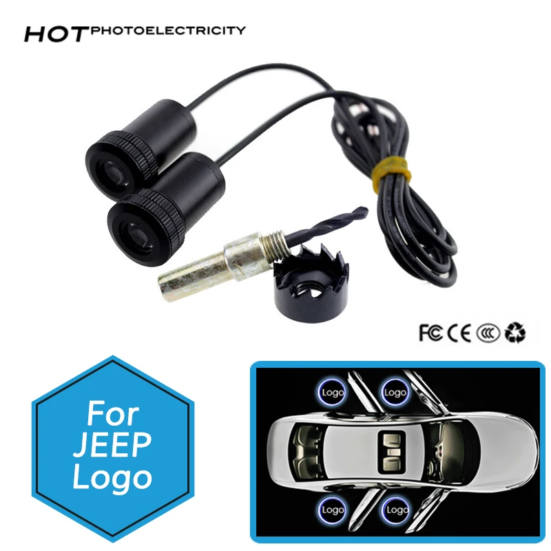 2pcs For Jeep Renegade Compass Patriot Cherokee Wrangler Grand Led Door Logo Laser Projector Light accessories Ghost Shadow Lamp
2pcs For Jeep Renegade Compass Patriot Cherokee Wrangler Grand Led Door Logo Laser Projector Light accessories Ghost Shadow Lamp