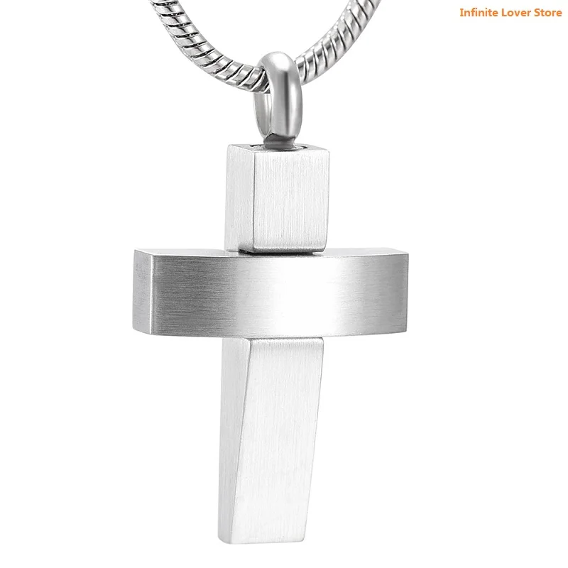 KLH9985-1 316L-Stainless Steel Bold Cross Cremation Urn Necklace for Ash Holder Memorial Pendant Keepsake Jewelry+Funnel Include
KLH9985-1 316L-Stainless Steel Bold Cross Cremation Urn Necklace for Ash Holder Memorial Pendant Keepsake Jewelry+Funnel Include