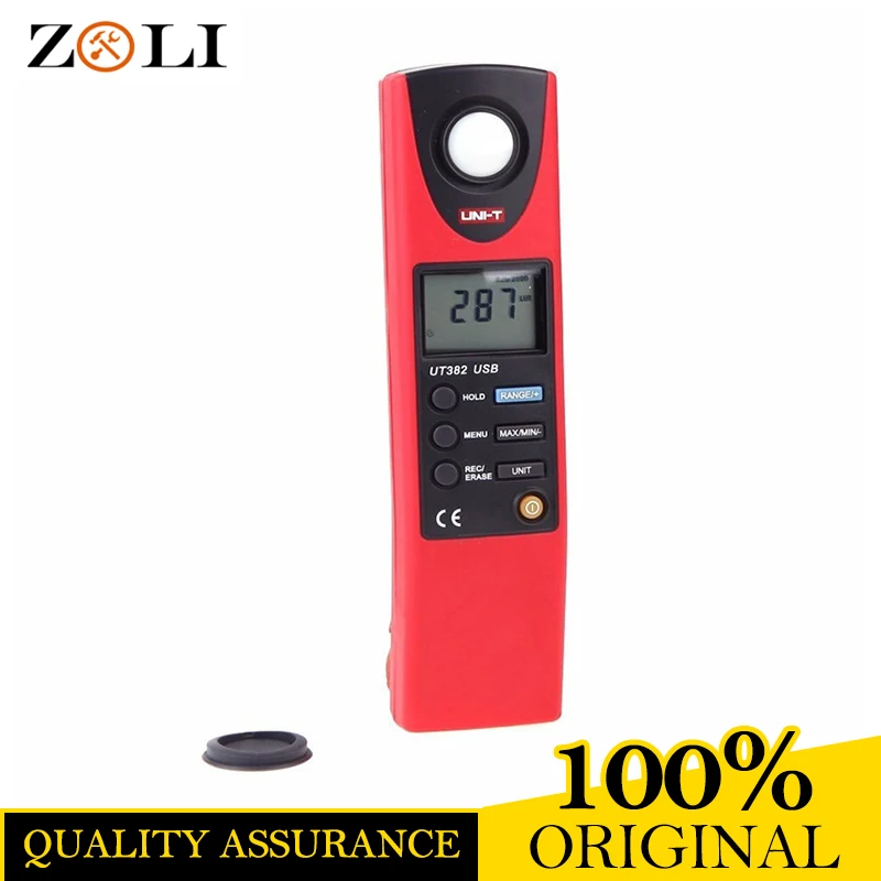 UT382 LCD Display Digital Lux Meter Light Meter Luxmeter Tester Illuminometer Photometer 20-20000 Lux Lumen USB Transfer UT382
UT382 LCD Display Digital Lux Meter Light Meter Luxmeter Tester Illuminometer Photometer 20-20000 Lux Lumen USB Transfer UT382