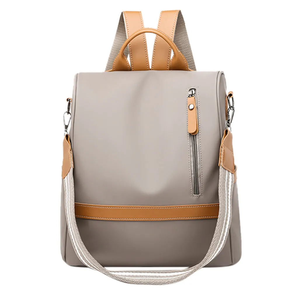 2019 New Fashion Women’s Multi-Function Nylon Zipper Solid Color Backpack Mochilas Feminina bagpack mochila mujer 
2019 New Fashion Women’s Multi-Function Nylon Zipper Solid Color Backpack Mochilas Feminina bagpack mochila mujer