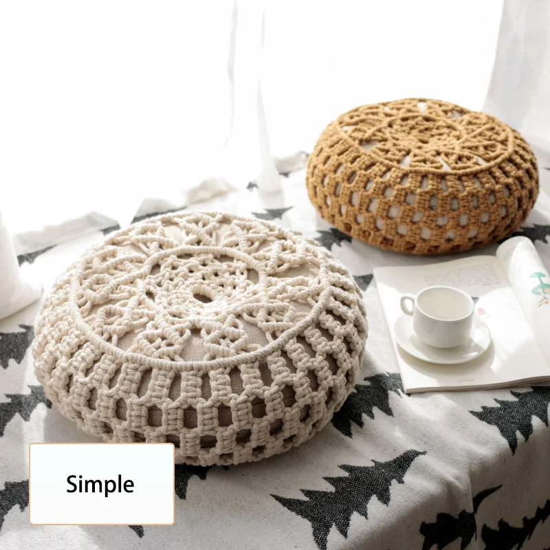 Handcraft Macrame Pumpkin pillow Tapestry Decorations Background christmas home decoration
Handcraft Macrame Pumpkin pillow Tapestry Decorations Background christmas home decoration