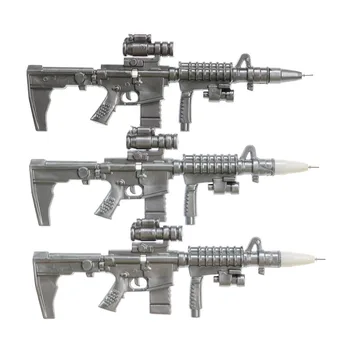 2pcs Creative Fashion Cross Fire Machine Gun Gel Pen Children'S Student Stationery Prize Black 0.5mm Refill (Random Color)
2pcs Creative Fashion Cross Fire Machine Gun Gel Pen Children'S Student Stationery Prize Black 0.5mm Refill (Random Color)