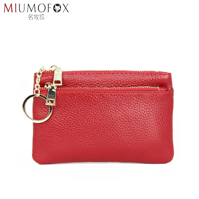 New Coin Purse Women Genuine Leather Zipper Mini Change Purse Leather Key Ring Wallet Money Bag Card Holder Coin Pocket Pouch
New Coin Purse Women Genuine Leather Zipper Mini Change Purse Leather Key Ring Wallet Money Bag Card Holder Coin Pocket Pouch
