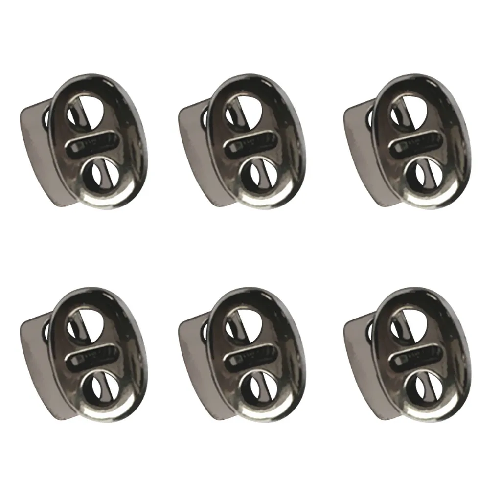 6Pcs Metal Dual Hole Gray Oval Bean Lanyard String Cord Locks Stopper Fastener Slider Toggle Ends Sportswear Shoelace Adjuster
6Pcs Metal Dual Hole Gray Oval Bean Lanyard String Cord Locks Stopper Fastener Slider Toggle Ends Sportswear Shoelace Adjuster