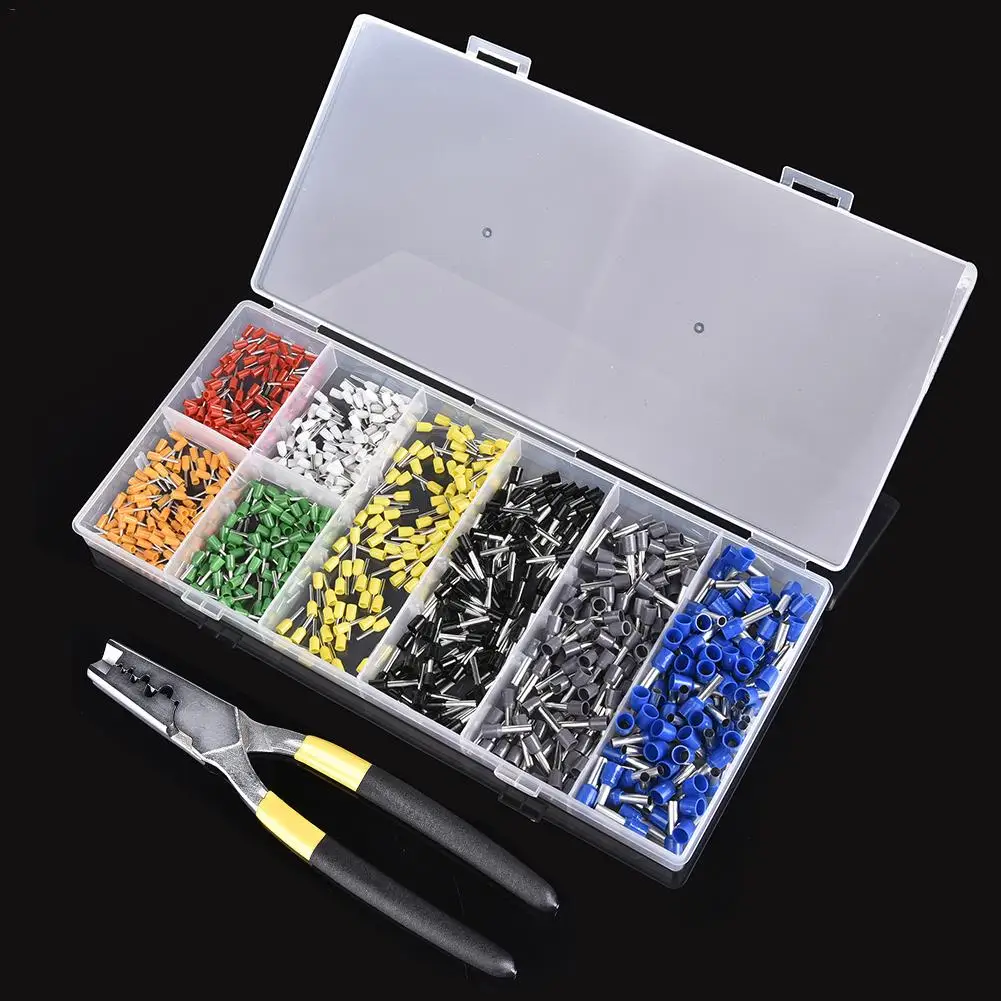 800Pcs MINI-type multi tool Cable Wire Crimper Pliers Ferrule End Crimp Terminal Electrical Wire Connector AWG20-6 Set
800Pcs MINI-type multi tool Cable Wire Crimper Pliers Ferrule End Crimp Terminal Electrical Wire Connector AWG20-6 Set