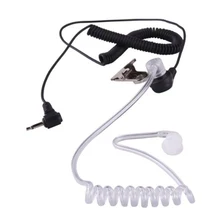 Marsnaska 2.5mm Security Acoustic Tube Earpiece Professional Headset Mic 1 Pin for Ham Radio Wholesale Free Shipping(China)
