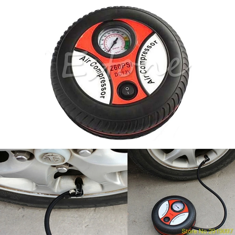 New 1Pc New Mini Portable Electric Air Compressor Pump Car Tire Inflator 12V 260PSI Drop Shipping Support 
New 1Pc New Mini Portable Electric Air Compressor Pump Car Tire Inflator 12V 260PSI Drop Shipping Support