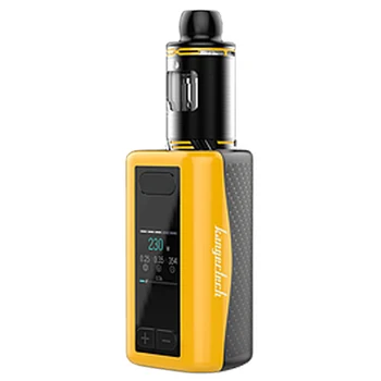 KangerTech IKEN Color Display AKD Starter Kit 230W with 5100mAh, 4ml Atomizer Tank, SSOCC SS 0.2 ohm Coil - Yellow
KangerTech IKEN Color Display AKD Starter Kit 230W with 5100mAh, 4ml Atomizer Tank, SSOCC SS 0.2 ohm Coil - Yellow