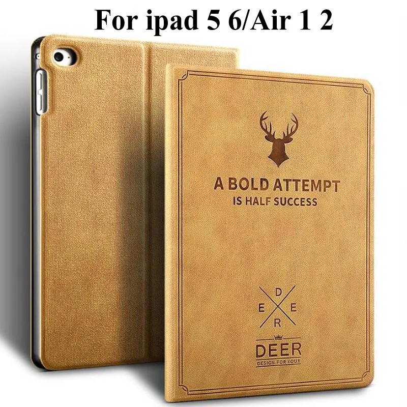 Deer Pattern PU Leather Case for Apple iPad Air 1 2 high quality Smart Tablet Cover Case For Apple iPad 5 6 Case+film+pen
Deer Pattern PU Leather Case for Apple iPad Air 1 2 high quality Smart Tablet Cover Case For Apple iPad 5 6 Case+film+pen
