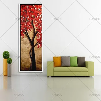 Nice 100% handmade Modern Canvas on Oil Painting Palette knife Red Tree Flowers Paintings Home living room Decor Wall Art
Nice 100% handmade Modern Canvas on Oil Painting Palette knife Red Tree Flowers Paintings Home living room Decor Wall Art