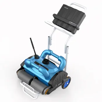 Automatic Robotic Pool Cleaner Swimming Pool Robot Cleaner Remote Control Pool Vacuum Cleaner Robot with Cable Accessories
Automatic Robotic Pool Cleaner Swimming Pool Robot Cleaner Remote Control Pool Vacuum Cleaner Robot with Cable Accessories