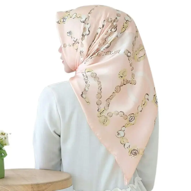 22 Color Malaysia Muslim Hijab Women Imitation Silk Colored Geometric Floral Square Shawl Scarf Islamic Head Wrap Headscarf 90CM
22 Color Malaysia Muslim Hijab Women Imitation Silk Colored Geometric Floral Square Shawl Scarf Islamic Head Wrap Headscarf 90CM