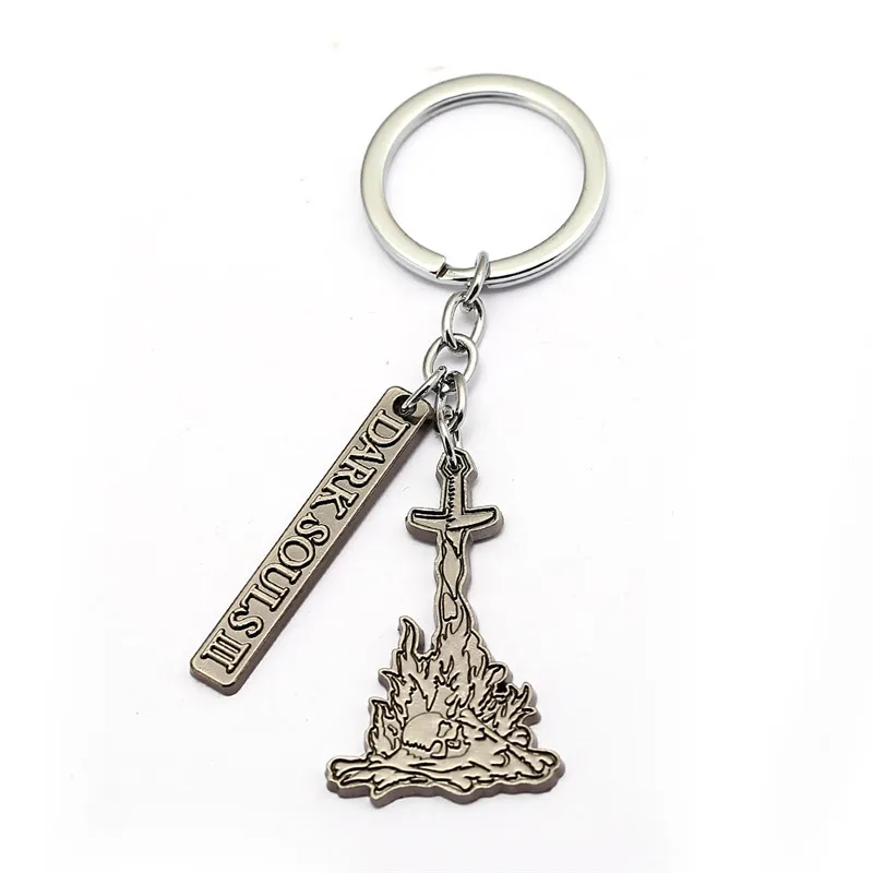 New Game DARK SOULS 3 Logo Keychain Metal 2pcs Pendant Key Ring Chain llavero Porte Clef For Men Car Women Bag Chaveiro HF12772
New Game DARK SOULS 3 Logo Keychain Metal 2pcs Pendant Key Ring Chain llavero Porte Clef For Men Car Women Bag Chaveiro HF12772