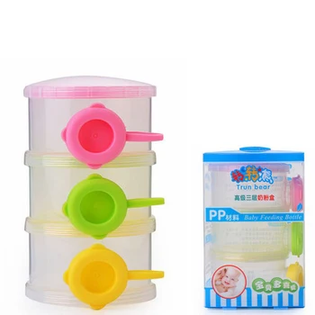 Baby Food Container Portable Three Layers Milk Powder Box Colorful Drawer Type Milk Powder Box Baby Boxed Sets
Baby Food Container Portable Three Layers Milk Powder Box Colorful Drawer Type Milk Powder Box Baby Boxed Sets