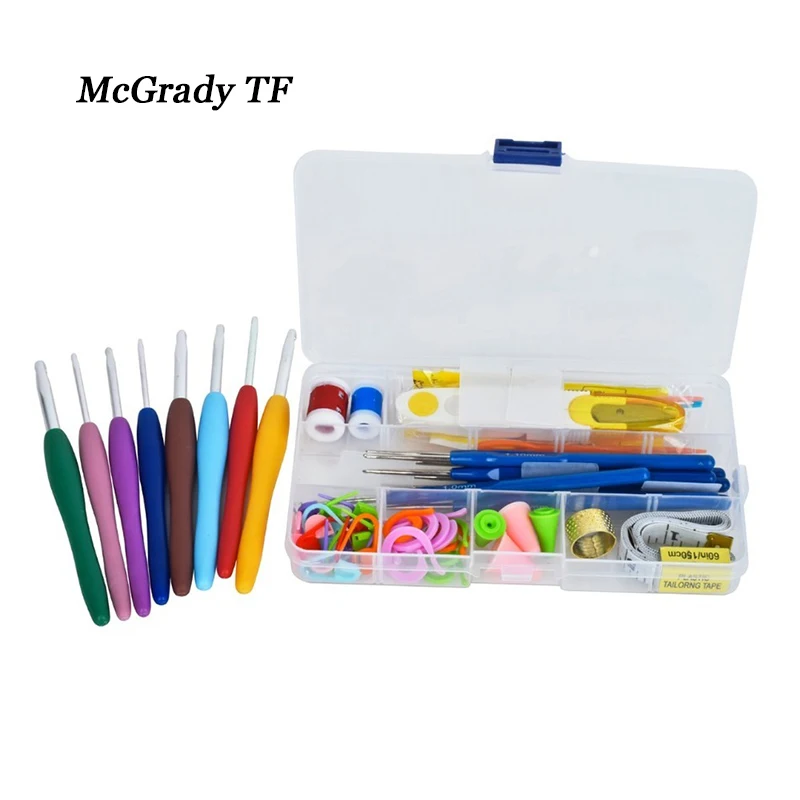 Durable and practical 16 Different sizes Crochet hooks Needles Stitches knitting Craft Case crochet set in Case Yarn Tools Hook
Durable and practical 16 Different sizes Crochet hooks Needles Stitches knitting Craft Case crochet set in Case Yarn Tools Hook