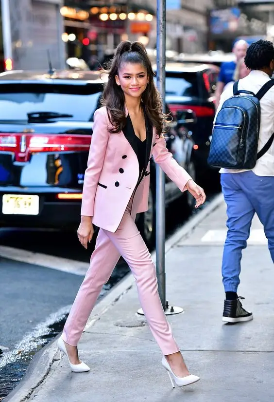 Jacket+Pants Women Business Suit Pink Female Office Uniform Ladies Formal Trouser 2 Piece Blazer Evening Prom Party Tuxedo W140
Jacket+Pants Women Business Suit Pink Female Office Uniform Ladies Formal Trouser 2 Piece Blazer Evening Prom Party Tuxedo W140