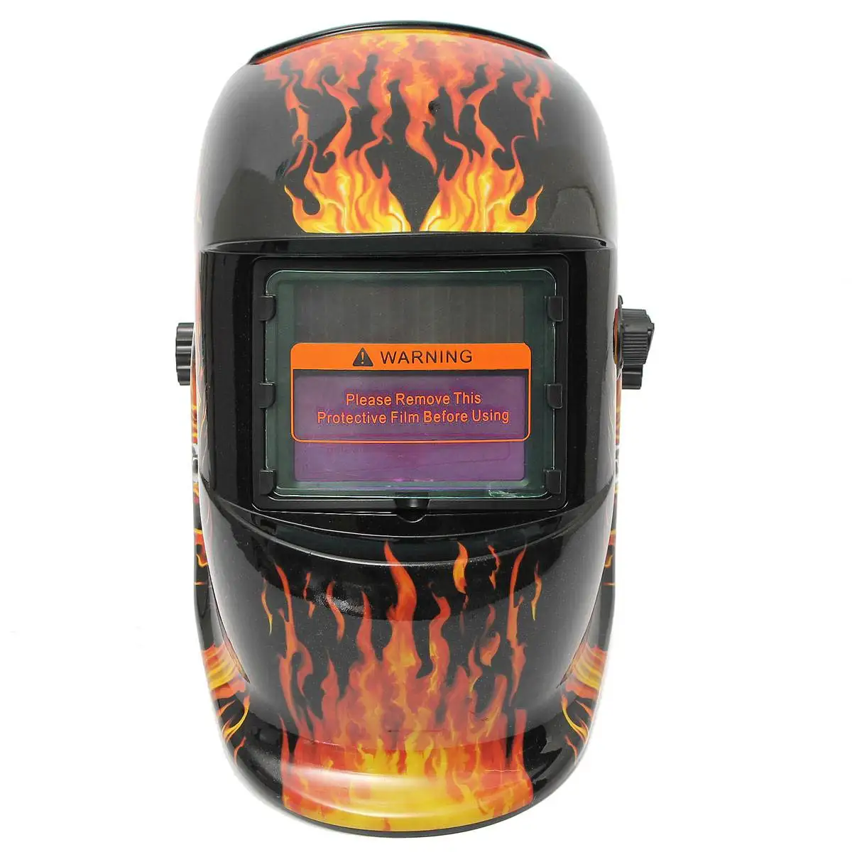 

1Set Vivacious Skull Head Flame Solar UV/IR Presevation Welders Auto Darkening Electrical Welding Helmet Mask Cap Goggles Tool