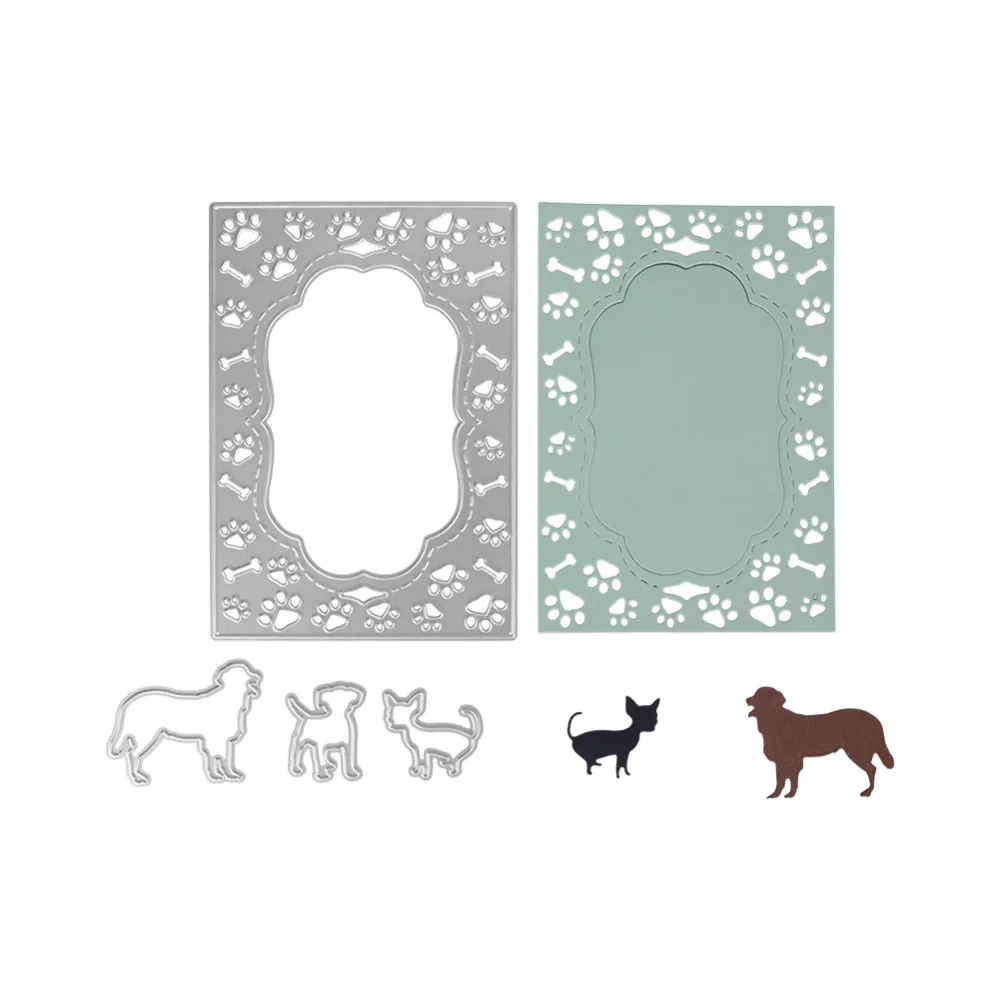 Dog Stitch Frame Metal Dies Cutting Decorative Embossing Scrapbooking Steel Craft Die Cut Stamps Card Stencil
Dog Stitch Frame Metal Dies Cutting Decorative Embossing Scrapbooking Steel Craft Die Cut Stamps Card Stencil