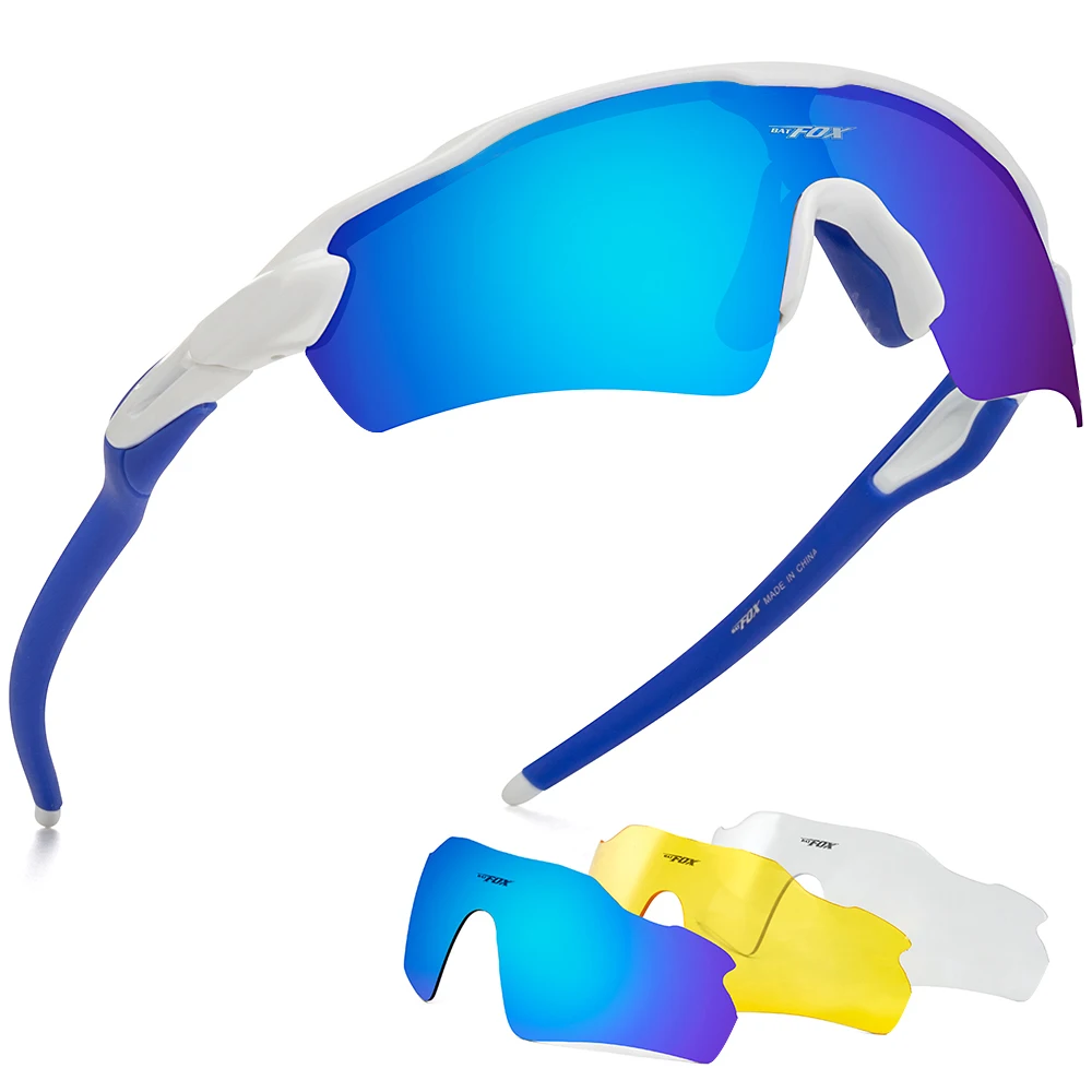 BATFOX Polarized Sports Men Sunglasses mtb Road Mountain Bike bicycle cycling glasses Riding Protection Goggles Eyewear ciclismo
BATFOX Polarized Sports Men Sunglasses mtb Road Mountain Bike bicycle cycling glasses Riding Protection Goggles Eyewear ciclismo