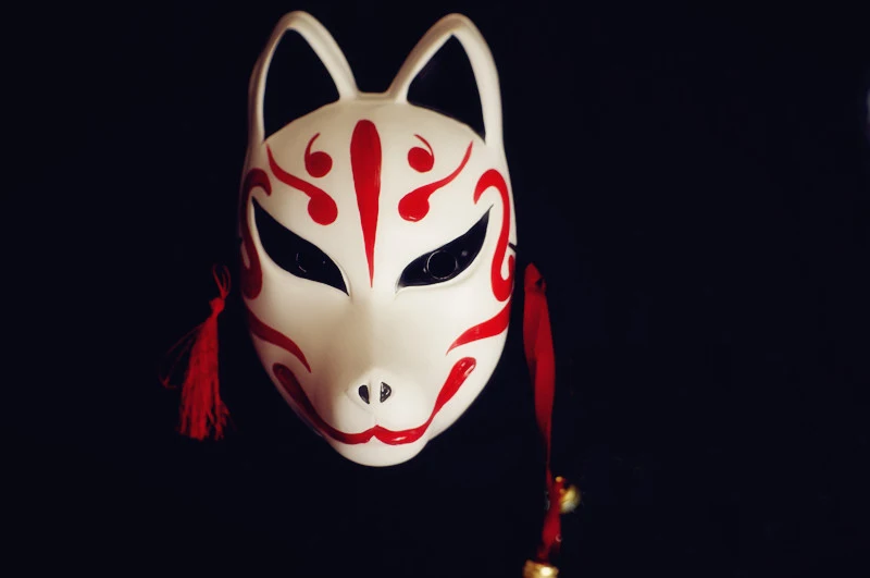 Hand-Painted Full Face Japanese Style PVC Fox Kitsune Cosplay Mask Masque Collection for Party Carnival Halloween A1
Hand-Painted Full Face Japanese Style PVC Fox Kitsune Cosplay Mask Masque Collection for Party Carnival Halloween A1