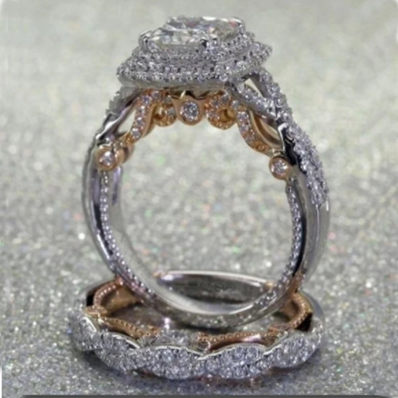 Tisonliz 2Pcs/set Luxury Crytal Rings for Women Gold Silver Engagement Wedding Rings Rhinestone Fashion Party Jewelry Bijoux
Tisonliz 2Pcs/set Luxury Crytal Rings for Women Gold Silver Engagement Wedding Rings Rhinestone Fashion Party Jewelry Bijoux