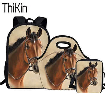 THIKIN 3Pcs/Set Crazy Horse Printing School Bags for Kids Girls Primary Schoolbag Children Shoulder Backpacks Baby Shoulder Bag
THIKIN 3Pcs/Set Crazy Horse Printing School Bags for Kids Girls Primary Schoolbag Children Shoulder Backpacks Baby Shoulder Bag