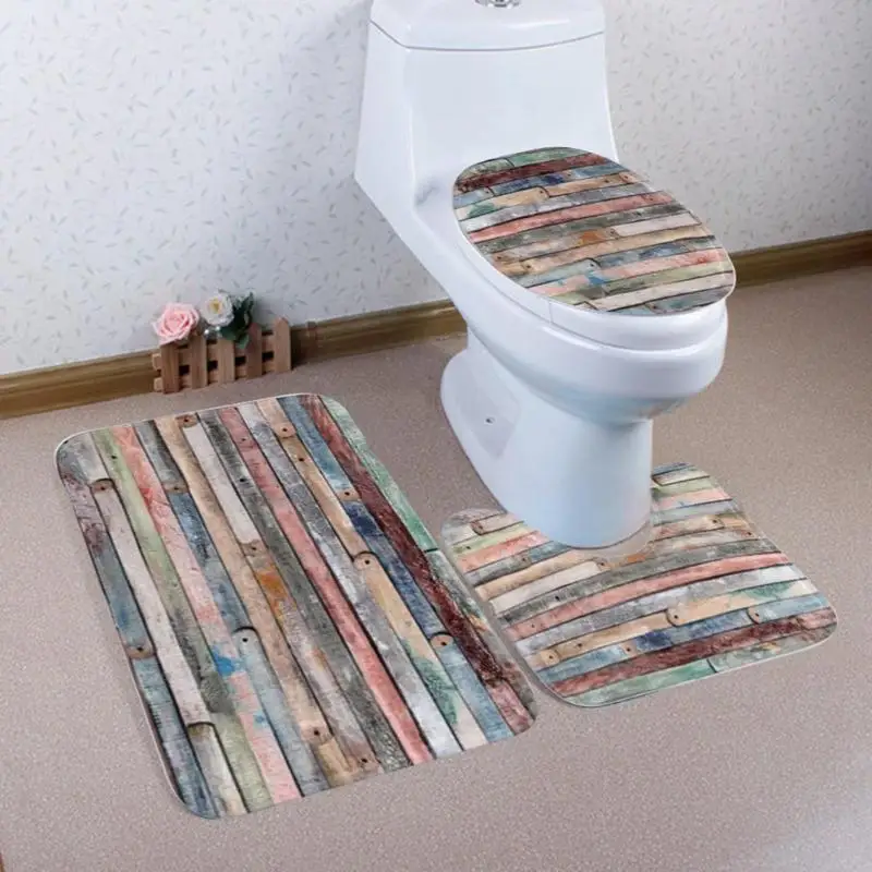 3Pcs/set Bathroom Mat Set Non-Slip Bath Rug Carpet Lid Cover Mat for Toliet Bath Mat Home Decoration Bathroom Products
3Pcs/set Bathroom Mat Set Non-Slip Bath Rug Carpet Lid Cover Mat for Toliet Bath Mat Home Decoration Bathroom Products