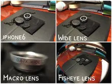 3 In 1 Fish Eye Lens Wide Angle Micro Camera Fisheye Lens Mobile Phone Lens For iPhone Lenses 5 6 5S Xiaomi Smart Phone