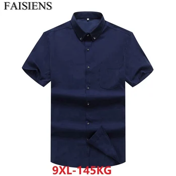FAISIENS Summer 2019 8XL 9XL Dress Shirts Plus Size Big Business Formal Short Sleeve Casual Larger 6XL 7XL Blue Men Formal Shirt
FAISIENS Summer 2019 8XL 9XL Dress Shirts Plus Size Big Business Formal Short Sleeve Casual Larger 6XL 7XL Blue Men Formal Shirt