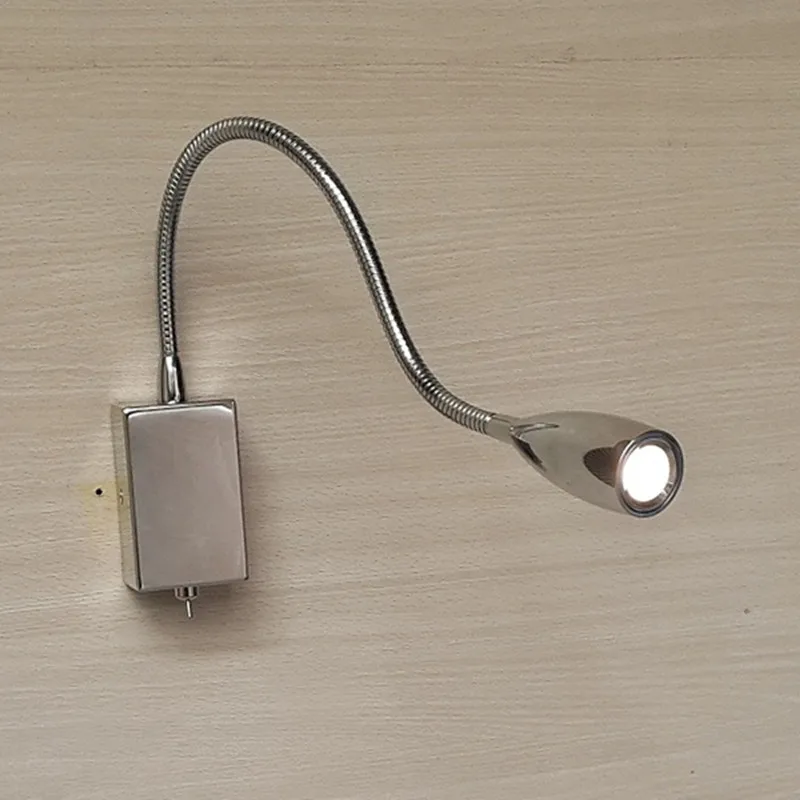 Topoch Chrome Wall Light On/Off Switch Hard Wired Built-in Driver Flexible Tapered Head Focusing Lens LED 3W 100-240V DC12V/24V
Topoch Chrome Wall Light On/Off Switch Hard Wired Built-in Driver Flexible Tapered Head Focusing Lens LED 3W 100-240V DC12V/24V