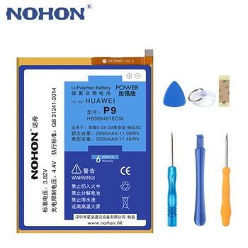 For Huawei P9 Battery HB366481ECW NOHON Original Battery for Huawei G9/G9 Lite Honor 8 5C Replacement Battery with Machine Tools
For Huawei P9 Battery HB366481ECW NOHON Original Battery for Huawei G9/G9 Lite Honor 8 5C Replacement Battery with Machine Tools
