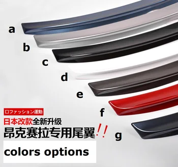 fit for MAZDA 3 Axela ABS high quality Spoiler spoiler Wing rear wing different colors
fit for MAZDA 3 Axela ABS high quality Spoiler spoiler Wing rear wing different colors