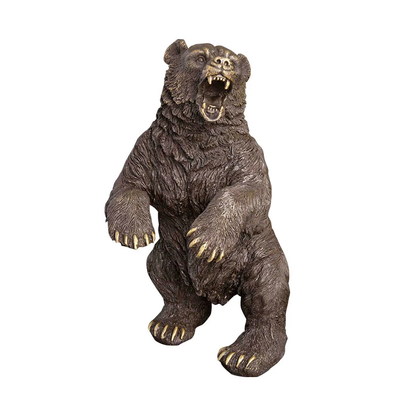 ArtsHom DW-019 Античная бронзовая скульптура медведя гризли бронзовая статуэтка животного дикой природы для домашнего декора
ArtsHom DW-019 Античная бронзовая скульптура медведя гризли бронзовая статуэтка животного дикой природы для домашнего декора