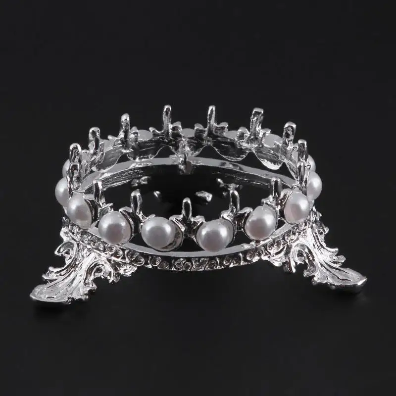 1pcs Crown Pearl Nail Art Pen Brush Rack Stand Holder Silver Manicure Tools creative shape style Nail Art Brushes Storage Tool
1pcs Crown Pearl Nail Art Pen Brush Rack Stand Holder Silver Manicure Tools creative shape style Nail Art Brushes Storage Tool