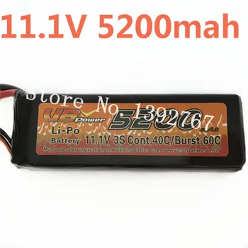 VB Power 11.1V 5200MAH Lipo Li-Po Battery 3S Cont.40C/Burst 60C For RC Racing Cars Monster Truck Boats Tank Recharge RC Battery 
VB Power 11.1V 5200MAH Lipo Li-Po Battery 3S Cont.40C/Burst 60C For RC Racing Cars Monster Truck Boats Tank Recharge RC Battery