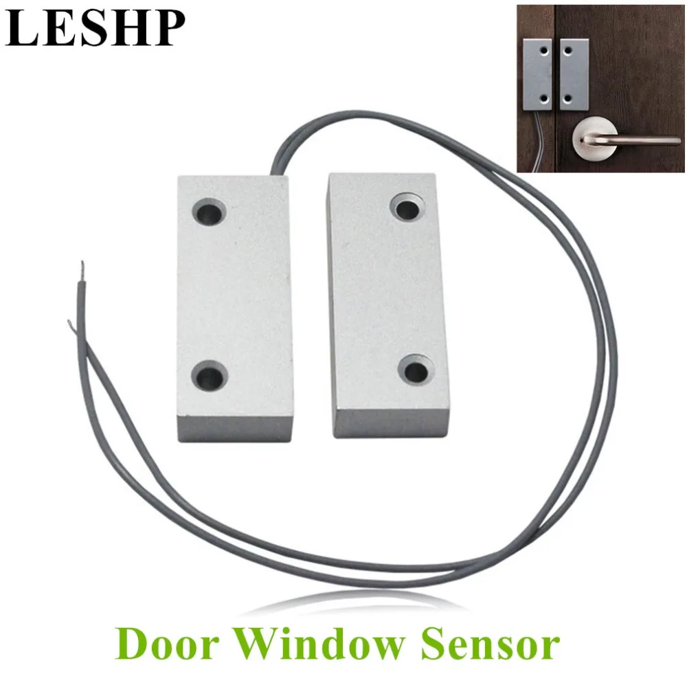 Wired Door Window Sensor 0.5A 100V 10W Magnetic Switch Home Alarm System Normally Closed NC 352 With Aluminum Case
Wired Door Window Sensor 0.5A 100V 10W Magnetic Switch Home Alarm System Normally Closed NC 352 With Aluminum Case