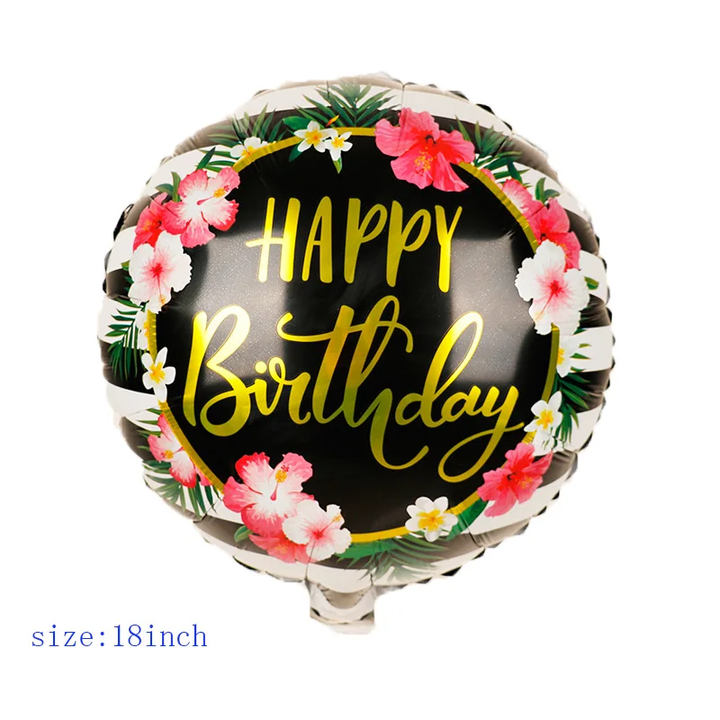5 шт./компл. новые 18 дюймовые круглые воздушные шары на день рождения украшение