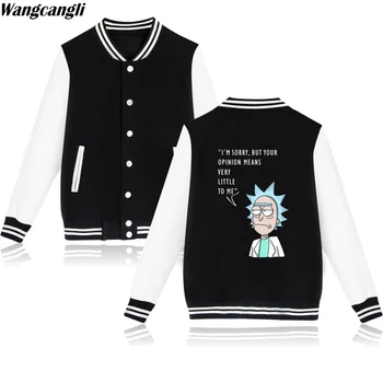 Rick and Morty Spring Winter Baseball Jacket Coat Women Men Harajuku Varsity Sweatshirt Fashion Anime Jackes Hoodies Plus Size
Rick and Morty Spring Winter Baseball Jacket Coat Women Men Harajuku Varsity Sweatshirt Fashion Anime Jackes Hoodies Plus Size