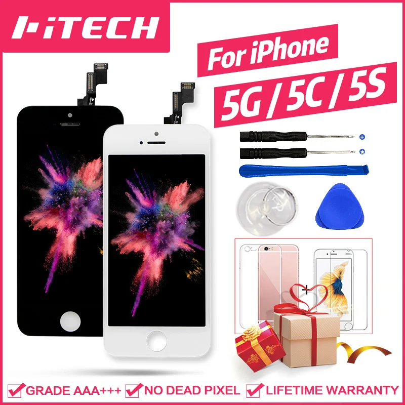 AAA+++ For LCD iPhone 5 5C 5S Screen Replacement No Dead Pixel Display Touch Digitizer Assembly For iPhone 5SE 100% Guarantee
AAA+++ For LCD iPhone 5 5C 5S Screen Replacement No Dead Pixel Display Touch Digitizer Assembly For iPhone 5SE 100% Guarantee