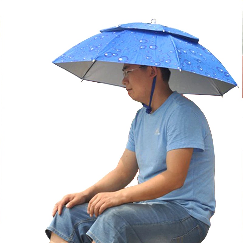 SAFEBETUmbrella double-layer breathable windproof fishing sunscreen folding head cap can be enlarged small versatile color blue
SAFEBETUmbrella double-layer breathable windproof fishing sunscreen folding head cap can be enlarged small versatile color blue