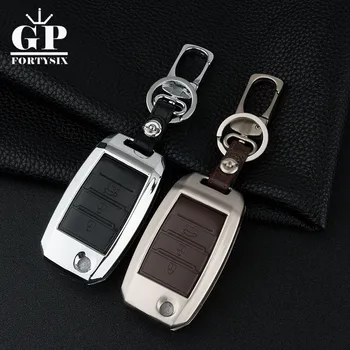 Zinc alloy+Leather Chain Car Flip Key Cover For Kia Sportage R K3 K4 K5 Ceed Sorento Cerato Optima Frote KeyChain Case Holder
Zinc alloy+Leather Chain Car Flip Key Cover For Kia Sportage R K3 K4 K5 Ceed Sorento Cerato Optima Frote KeyChain Case Holder