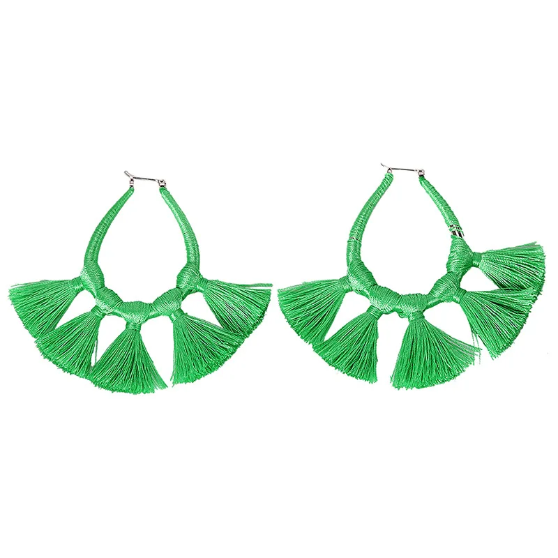 Bohemian Green Fringe Earrings for Women Handmade Tassel Beads Drop Earrings Wedding Party Hanging Earrings DROPSHIPPING Jewelry
Bohemian Green Fringe Earrings for Women Handmade Tassel Beads Drop Earrings Wedding Party Hanging Earrings DROPSHIPPING Jewelry