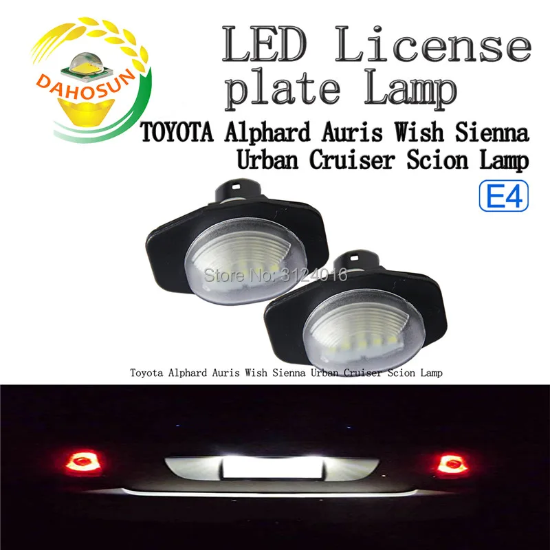 2PC X dahosun Led License Lamp for Toyota ALPHARD GGH20 08 AURIS 06- COROLLA 06-13 WISH-ZGE21 09- SIENNA URBAN CRUISER Scion
2PC X dahosun Led License Lamp for Toyota ALPHARD GGH20 08 AURIS 06- COROLLA 06-13 WISH-ZGE21 09- SIENNA URBAN CRUISER Scion
