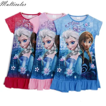 Elsa Girl Dress Children Nightgowns Sleepshirts Princess Pajamas Snow White Nightdress For Girls Summer Clothes Pijamas Kids
Elsa Girl Dress Children Nightgowns Sleepshirts Princess Pajamas Snow White Nightdress For Girls Summer Clothes Pijamas Kids